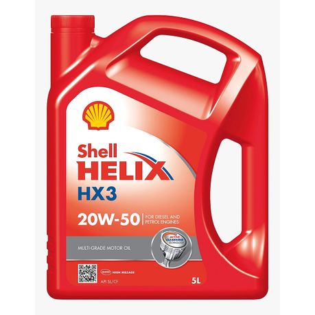 Shell HX3 20w50 5L
